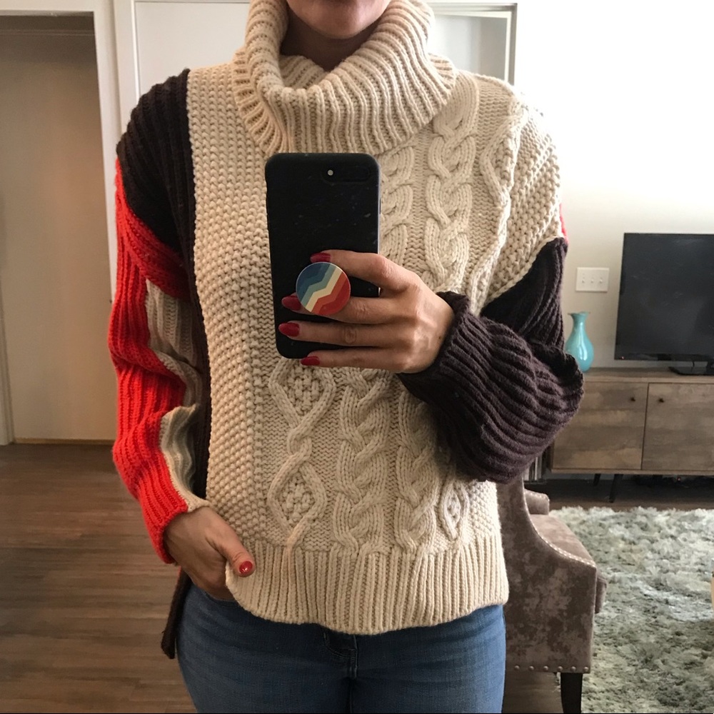 Zara roll neck sweater - brand new!